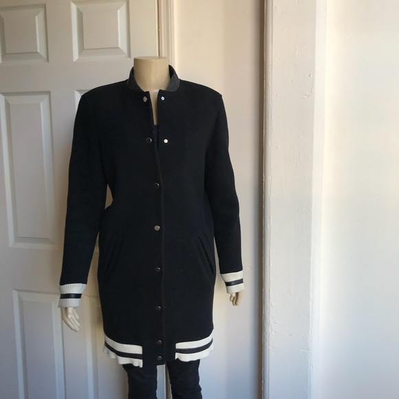 long black coat size 24